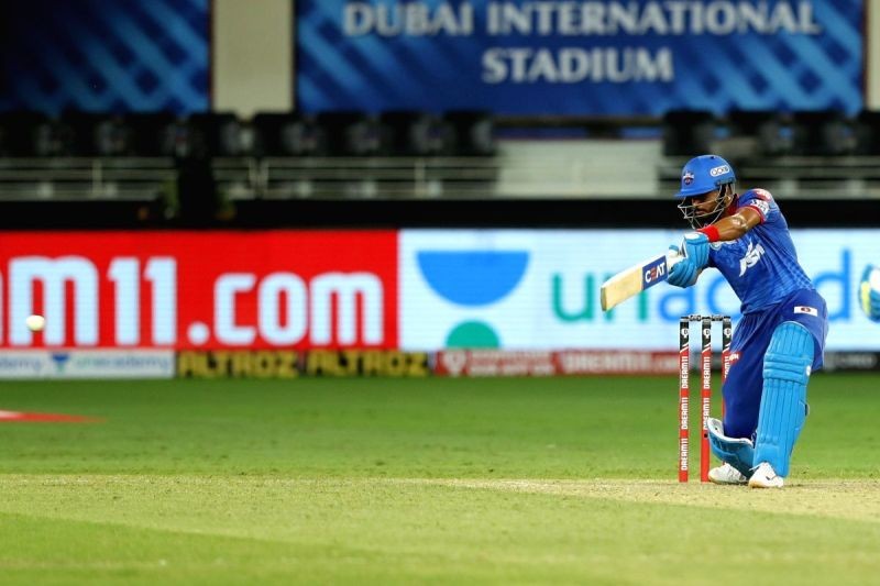 Shreyas Iyer captain of Delhi Capitals batting during match 7 of season 13, Dream 11 Indian Premier League (IPL) between Chennai Super Kings and Delhi Capitals held at the Dubai International Cricket Stadium, Dubai in the United Arab Emirates on the . Image Source: IANS News